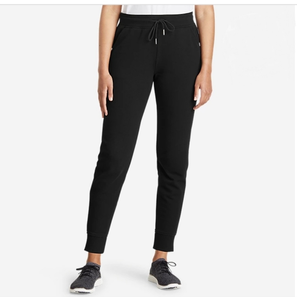 Eddie Bauer Cozy Camp Fleece Joggers in Large Petite